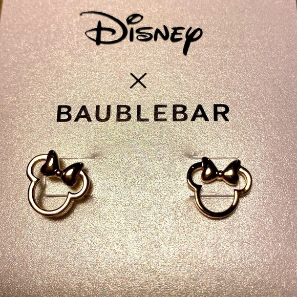 Disney BaubleBar Minnie Mouse earrings​ - Picture 1 of 3